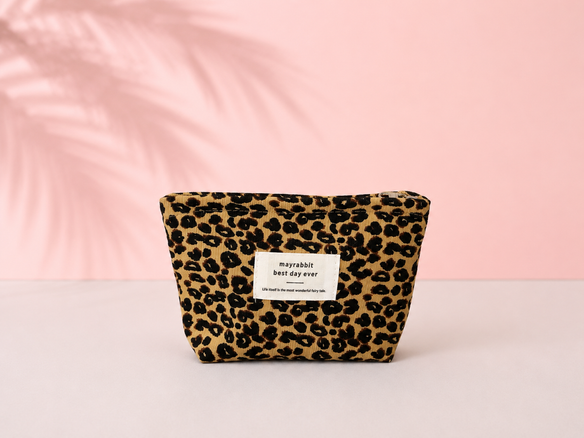 Make-up tas panterprint