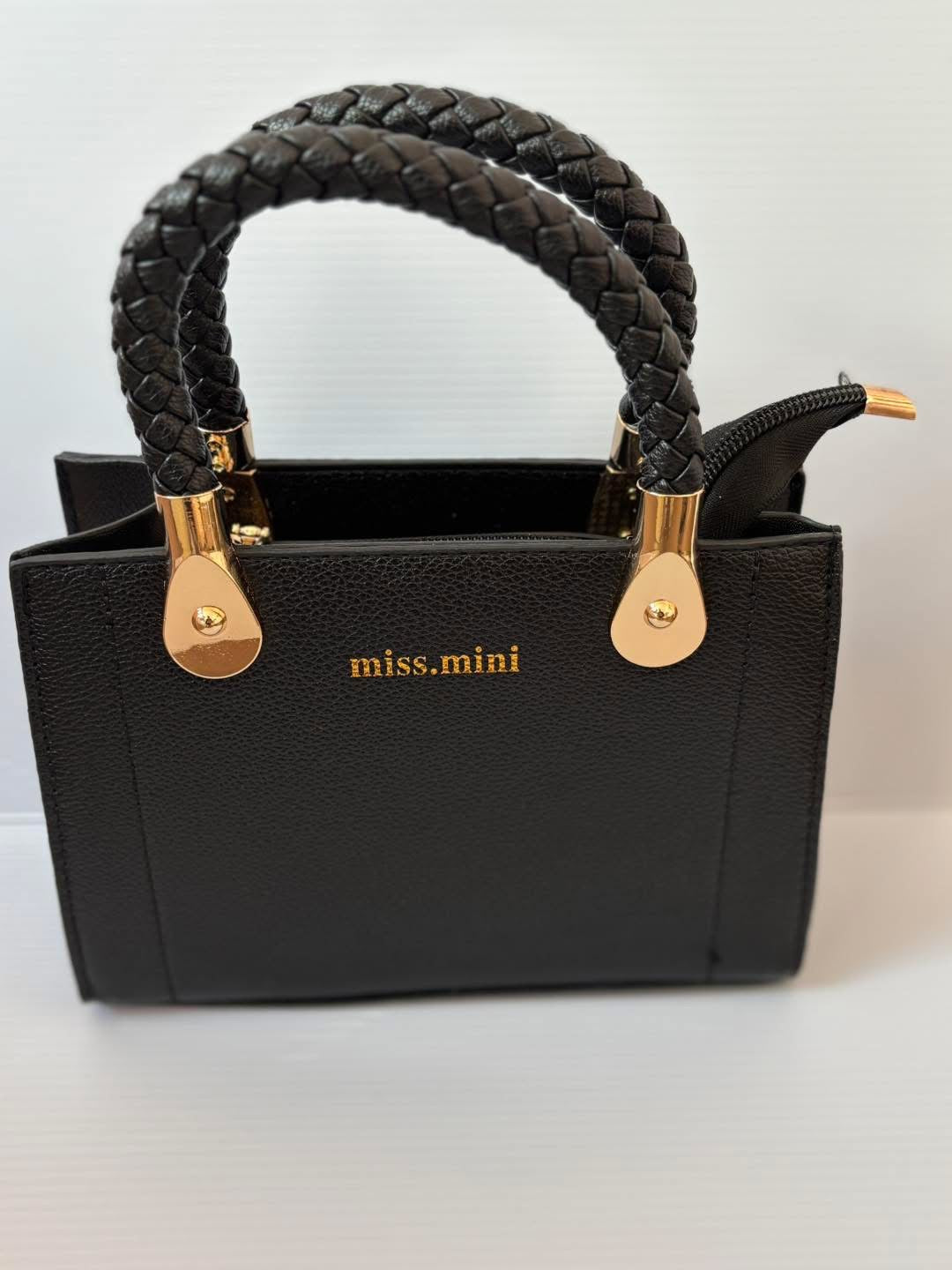 mini handtas zwart