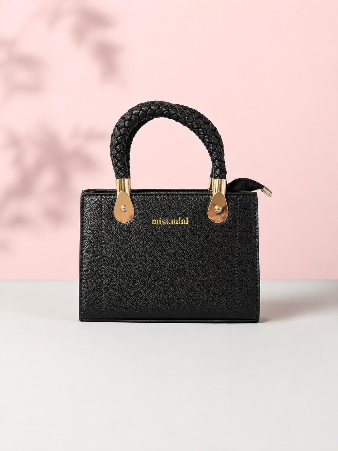mini handtas zwart